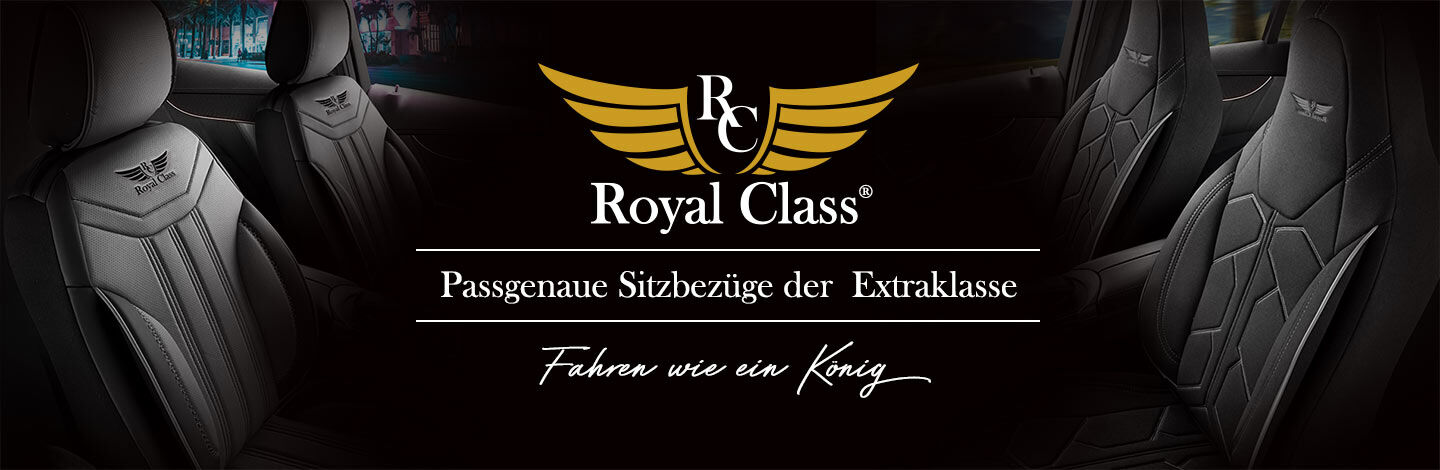 Royal Class Sitzbezüge - Fahren wie ein König