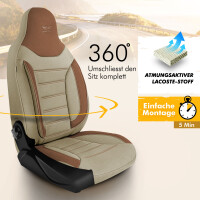 Sitzbezüge passend für Toyota Prius+ in Beige...