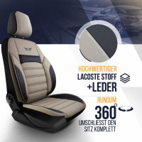 Sitzbezüge passend für Lexus GS in Beige Schwarz