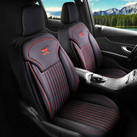 Sitzbezüge passend für VW Beetle in Schwarz Rot