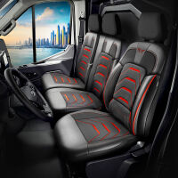 Auto Sitzbezüge für Citroen Jumper 2+1 Sitzbank...