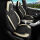 Sitzbezüge passend für Kia Optima in Schwarz Beige Pilot 6.13