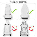 Sitzbez&uuml;ge passend f&uuml;r Mazda CX-3 in Schwarz Beige Pilot 6.13