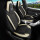 Sitzbezüge passend für Mitsubishi Outlander in Schwarz Beige Pilot 6.13
