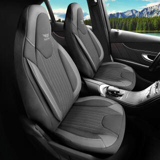 Sitzbezüge passend für Mitsubishi Space Star in Grau Pilot 6.4
