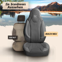 Sitzbez&uuml;ge passend f&uuml;r Toyota Rav4 in Grau Pilot 6.4