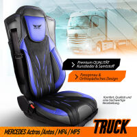 Sitzbezug passend für Mercedes Antos ab 2012 Schwarz...