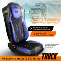Sitzbezug passend für MAN TGX ab 2007-2016 Schwarz...