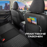 Sitzbez&uuml;ge passend f&uuml;r VW T4 T5 T6 in Schwarz-Grau