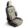 Sitzbezüge passend für Seat Altea in Beige-Schwarz