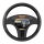Lenkradbezug aus Kunstleder Universal für 37-39cm durchmesser, Schwarz