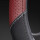 Lenkradbezug aus Kunstleder Universal für 37-39cm durchmesser, Dunkelrot-Schwarz