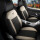 2x Schonbezüge Sitzbezüge passend für SsangYong Rodius in Beige-Schwarz