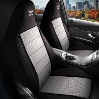 Sitzbezüge passend für Mazda 6 in Grau-Schwarz...