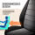Sitzbezüge passend für Opel Mokka X in Grau-Schwarz Pilot 15.4