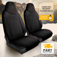Sitzbez&uuml;ge passend f&uuml;r Suzuki Kizashi in Schwarz Pilot 14.1