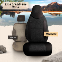 Sitzbez&uuml;ge passend f&uuml;r Citroen C5 in Schwarz Pilot 14.1