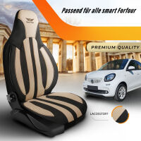 Sitzbezüge passend für Fiat Panda in Schwarz...