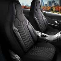 Sitzbezüge passend für Seat Alhambra in Schwarz...