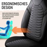 Sitzbezüge passend für Chevrolet HHR in Grau...