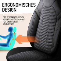 Sitzbezüge passend für Jeep Renegade in Grau...