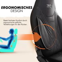 Sitzbez&uuml;ge passend f&uuml;r Fiat Ducato in Schwarz 850P001