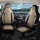 Sitzbezüge passend für Peugeot Wohnmobil Caravan in Beige Schwarz 1053P040