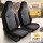 Sitzbezüge passend für Sun Living Wohnmobil Caravan in Grau Schwarz 1053P050