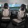 Sitzbezüge passend für Werz Wohnmobil Caravan in Beige Schwarz 1098P043