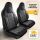 Sitzbezüge passend für RMB Wohnmobil Caravan in Schwarz Grau 1098P057