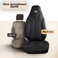 Sitzbez&uuml;ge passend f&uuml;r Summermobil Wohnmobil Caravan in Schwarz 1099P001