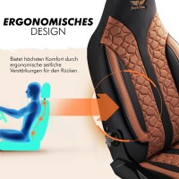 Sitzbez&uuml;ge passend f&uuml;r Itineo Wohnmobil Caravan in Braun 1099P033