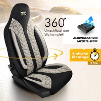 Sitzbezüge passend für Kia Carens in Beige...