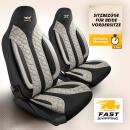 Sitzbez&uuml;ge passend f&uuml;r Mercedes Benz V-Klasse in Beige 1099P043