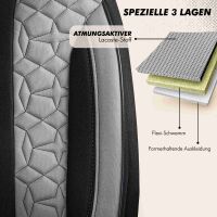 Sitzbez&uuml;ge passend f&uuml;r Audi Q2 in Grau 1099P073