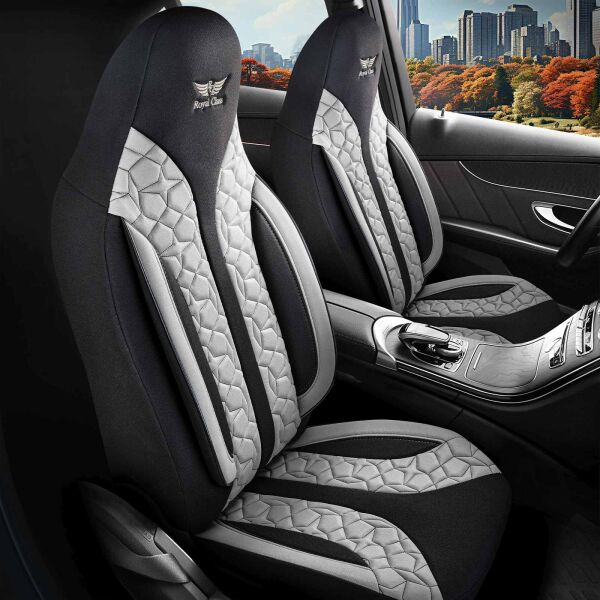 Sitzbezüge passend für Peugeot 308 in Grau 1099P073