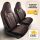 Sitzbezüge passend für Seat Leon in Braun 1098P024