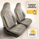 Sitzbez&uuml;ge passend f&uuml;r Mercedes Benz GLA-Klasse in Beige 1098P040