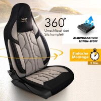 Sitzbezüge passend für Kia Optima in Beige...