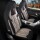 Sitzbezüge passend für Skoda Karoq in Beige Schwarz 1098P043