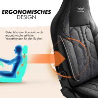Sitzbez&uuml;ge passend f&uuml;r Seat Alhambra in Dunkelgrau Schwarz 1098P057
