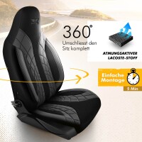 Sitzbezüge passend für Ford C-Max in Grau...