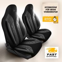 Sitzbez&uuml;ge passend f&uuml;r Renault Megane in Grau Schwarz 1100P053