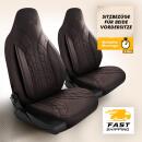 Sitzbez&uuml;ge passend f&uuml;r Citroen Nemo in Braun 1100P100
