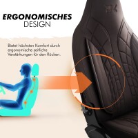 Sitzbez&uuml;ge passend f&uuml;r Opel Vectra in Braun 1100P100