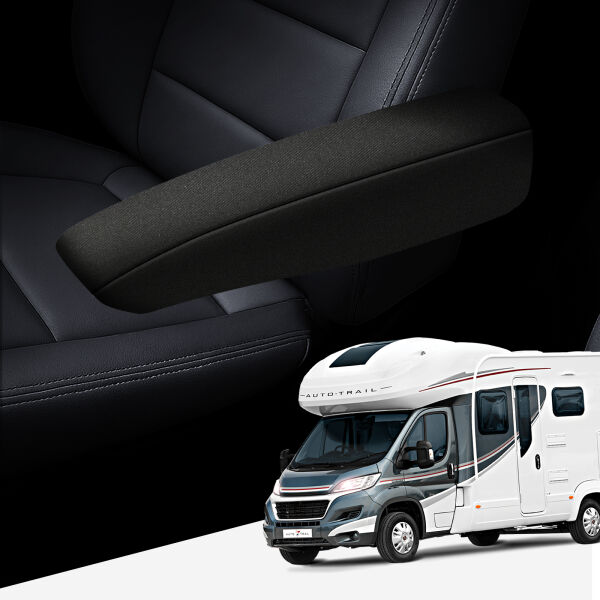 Universal Armlehnenbezug in Schwarz