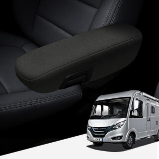 Armlehnenbezug passend für Hymer Komfort & Aguti "00" Sitze in Schwarz