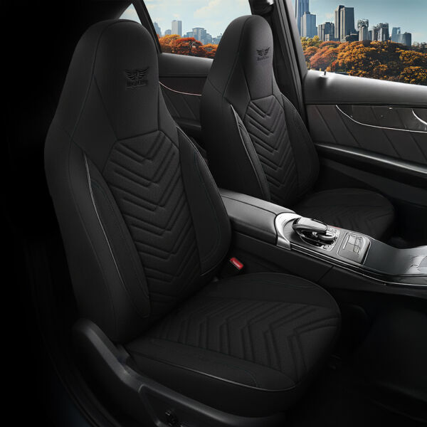 Sitzbezüge passend für BMW X1 in Schwarz 1255P003