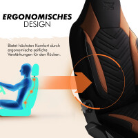Sitzbez&uuml;ge passend f&uuml;r Fiat Punto in Schwarz Braun 1255P018