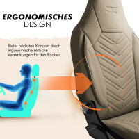 Sitzbez&uuml;ge passend f&uuml;r Citroen Jumper in Beige 1255P040